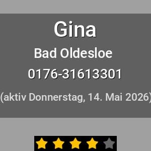 Escort Gina in Bad Oldesloe