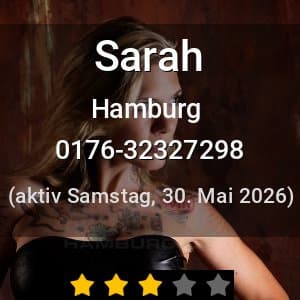 Escort Sarah in Hamburg
