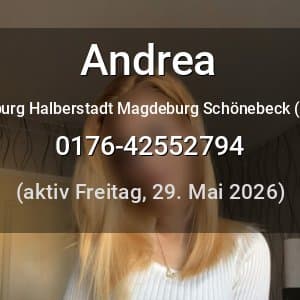 Escort Andrea in Bernburg