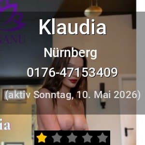 Escort Klaudia in Nürnberg