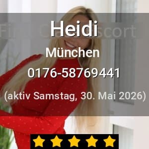 Escort Heidi in München