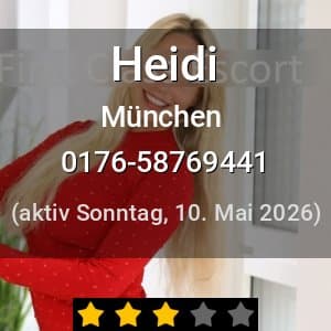 Escort Heidi in München