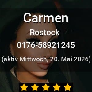 Escort Carmen in Rostock
