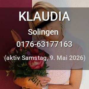 Escort KLAUDIA in Solingen
