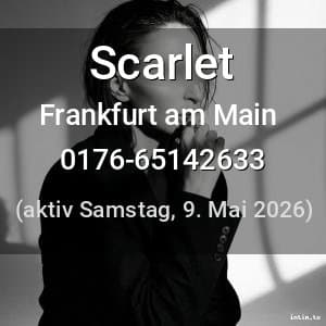Escort Scarlet in Frankfurt am Main