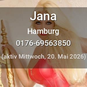 Escort Jana in Hamburg