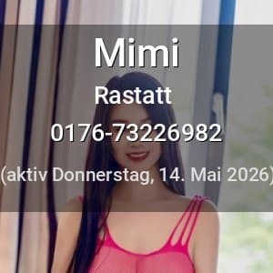 Escort Mimi in Rastatt
