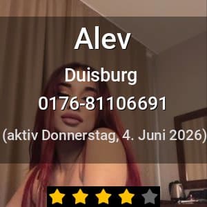 Escort Alev in Duisburg