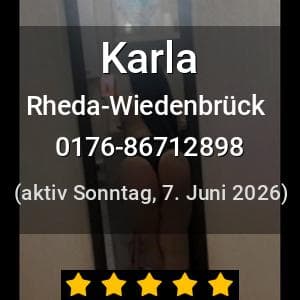 Escort Karla in Rheda-Wiedenbrück