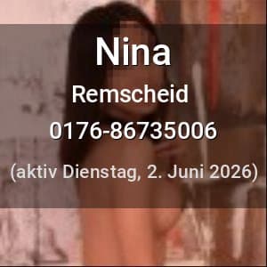 Escort Nina in Remscheid