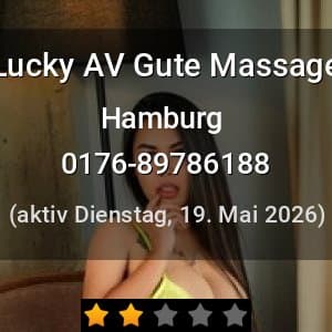 Escort Lucky AV Gute Massage in Hamburg