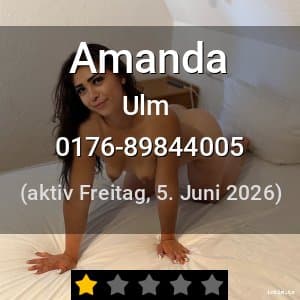 Escort Amanda in Ulm