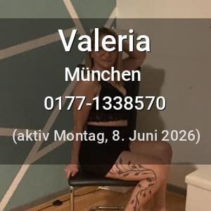 Escort Valeria in München