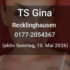 Escort TS Gina in Recklinghausen