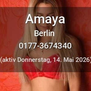 Escort Amaya in Berlin
