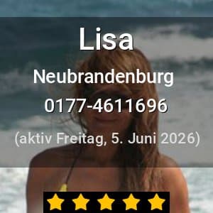 Escort Lisa in Neubrandenburg