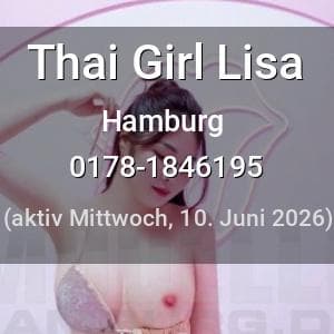 Escort Thai Girl Lisa in Hamburg