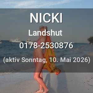Escort NICKI in Landshut