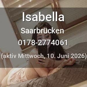 Escort Isabella in Saarbrücken