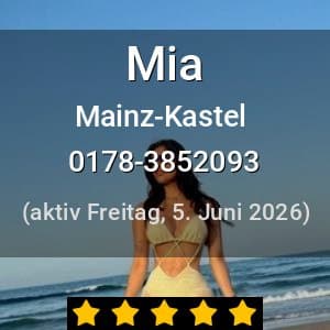 Escort Mia in Mainz-Kastel