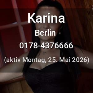 Escort Karina in Berlin