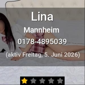 Escort Lina in Mannheim
