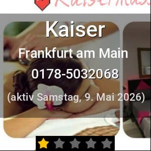 Escort Kaiser in Frankfurt am Main