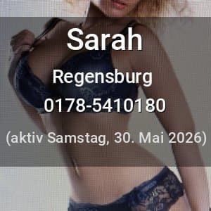Escort Sarah in Regensburg