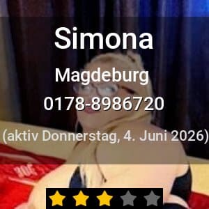 Escort Simona in Magdeburg