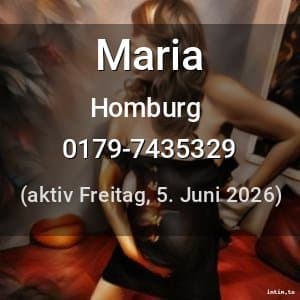 Escort Maria in Homburg