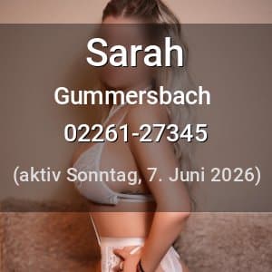 Escort Sarah in Gummersbach