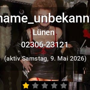 Escort name_unbekannt in Lünen