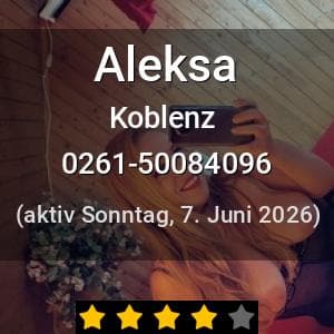 Escort Aleksa in Koblenz