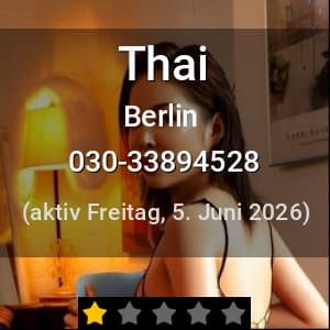 Escort Thai in Berlin