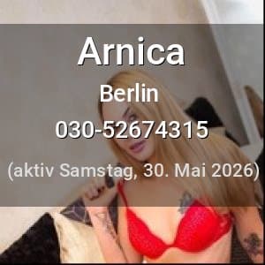 Escort Arnica in Berlin