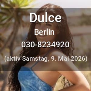 Escort Dulce in Berlin