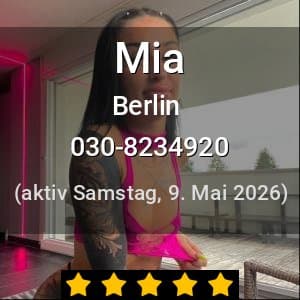 Escort Mia in Berlin