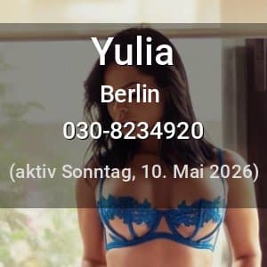 Escort Yulia in Berlin
