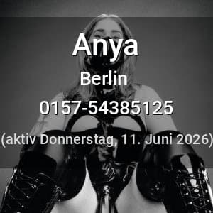 Escort Anya in Berlin