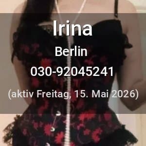Escort Irina in Berlin