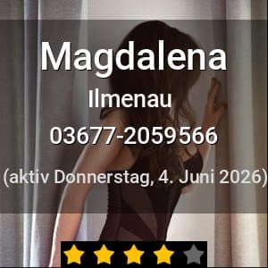 Escort Magdalena in Ilmenau