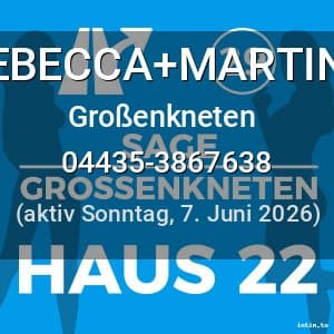 Escort REBECCA+MARTINA in Großenkneten