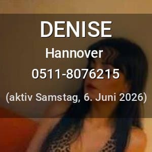 Escort DENISE in Hannover