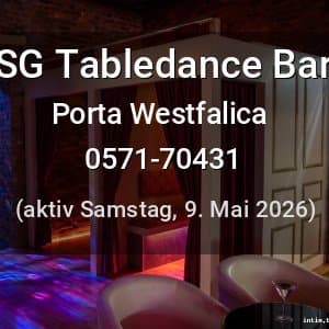 Escort SG Tabledance Bar in Porta Westfalica