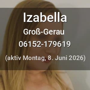 Escort Izabella in Groß-Gerau