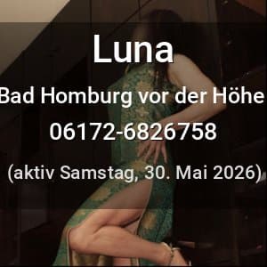 Escort Luna in Bad Homburg vor der Höhe