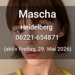 Escort Mascha in Heidelberg
