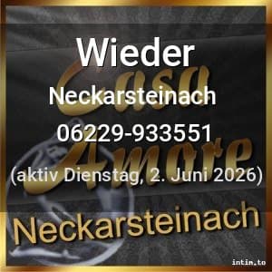 Escort Wieder in Neckarsteinach