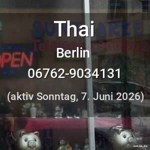 Escort Thai in Berlin