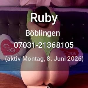 Escort Ruby in Böblingen